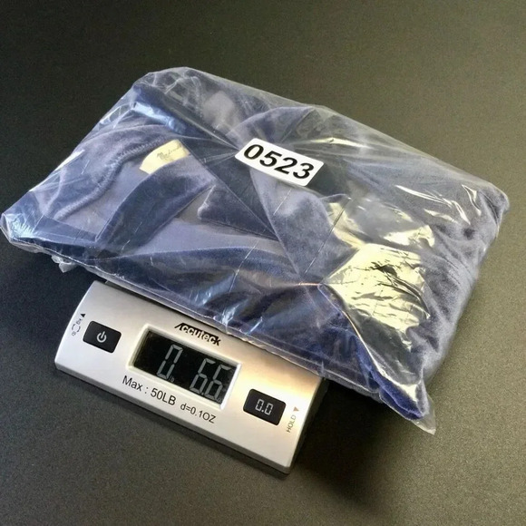 Madewell Women's Navy Blue Velvet Short Sleeve Tie-Neck Top Blouse Size Small - Picture 8 of 9